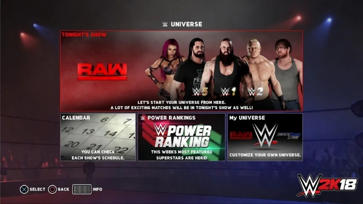 您可以在以下几个网站中下载WWE 2K18 您可以在以下几个网站中下载WWE 2K18